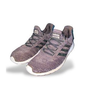 Gray Adidas Cloud Foam Lightweight Athletic Sneakers men’s 9.5